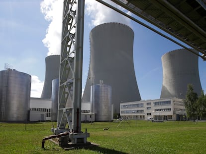 La central nuclear de Temelín, en la República Checa.