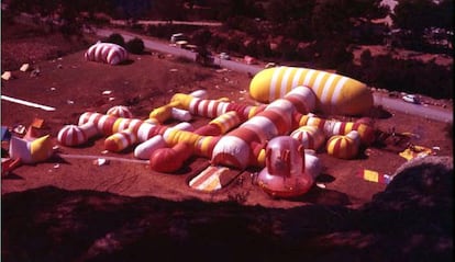 Instant City. Cala Sant Miquel, Ibiza 1971.