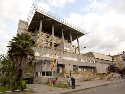 Comisar&iacute;a de la polic&iacute;a nacional en la ciudad de Ourense.