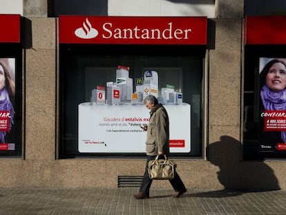 Oficina del Santander en Barcelona