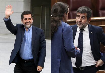 <b>Jordi Sànchez</b>. Farà dos anys que l'expresident de l'ANC està en presó preventiva. Va entrar-hi el 16 d'octubre per haver liderat la protesta davant del Departament d'Economia el 20 de setembre del 2017. Des de la presó va intentar infructuosament ser candidat a la presidència de la Generalitat i diputat al Congrés.