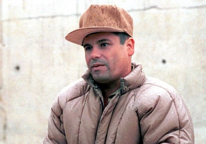 Joaquín Guzmán, en una imagen tomada durante su primera detención en 1993.