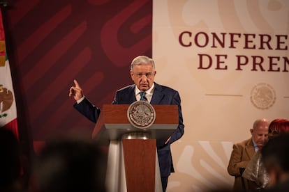 El presidente de México, Andrés Manuel López Obrador