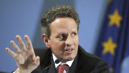 El secretario del Tesoro de EE UU, Timothy Geithner.