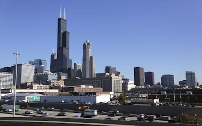 Vista de la Torre Willis de Chicago