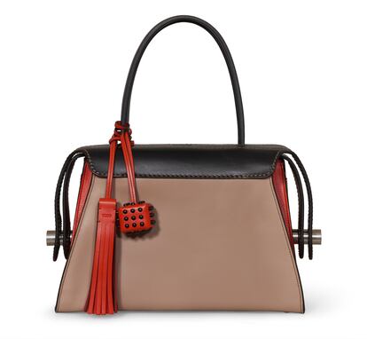 Bolso tricolor de Tod’s. 