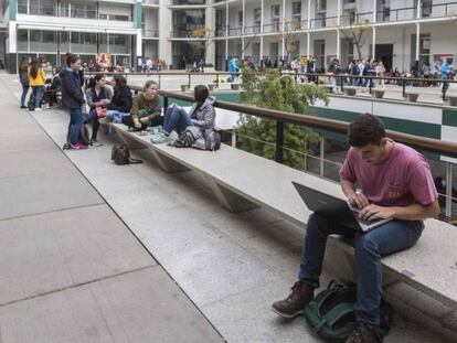 El campus de la Universidad Pompeu Fabra en Barcelona.