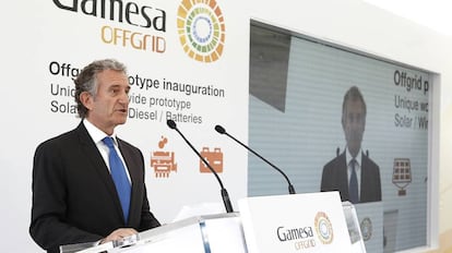 El presidente de Gamesa, Ignacio Martín.