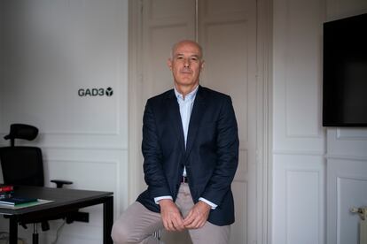 Narciso Michavila, presidente de GAD3, en su despacho. 


