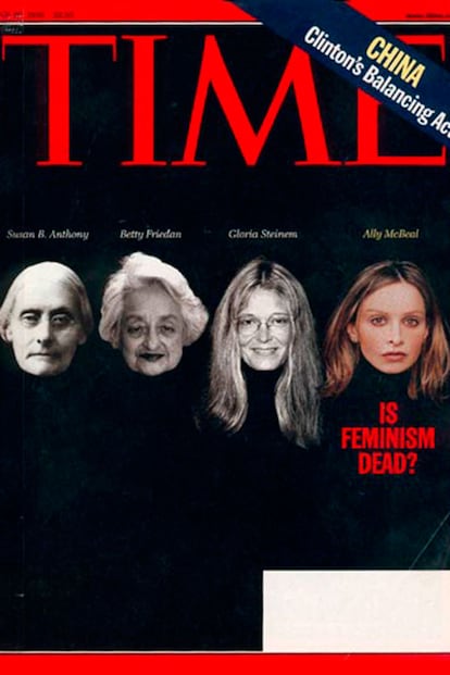 Portada de la revista ‘Time’ con Ally McBeal en portada (1998).