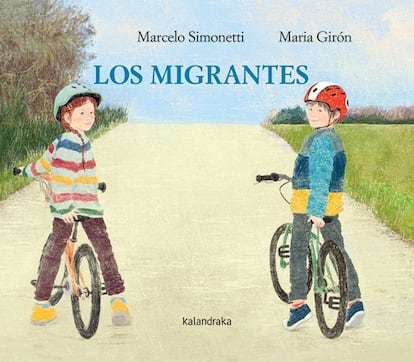 Portada de Los migrantes (Kalandraka).