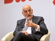 El presidente de LaLiga, Javier Tebas.