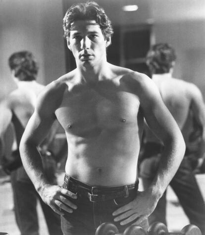 Richard Gere en 'American Gigolo' en 1978. Hemos incluido esta imagen en esta fotogalería por motivos obvios.