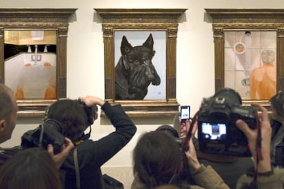 Algunos cuadros de George W. Bush