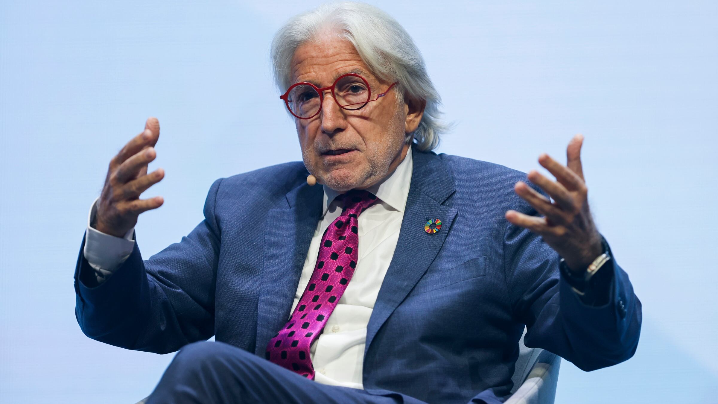 El presidente de Foment del Treball, Josep Sánchez Llibre, el pasado mes de octubre.