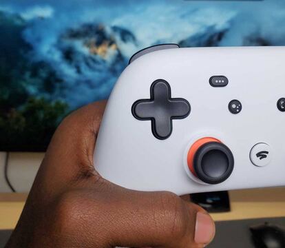 Uso del mando de Google Stadia