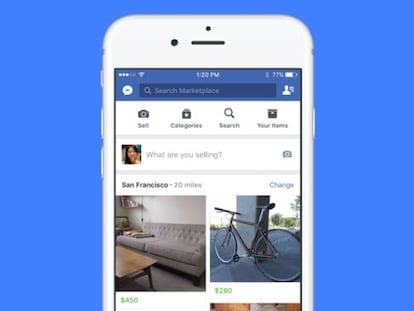 Facebook ofrecerá un servicio de compra-venta: Marketplace