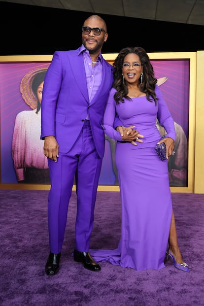Tyler Perry y Oprah Winfrey.