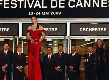 Monica Bellucci, en el Festival de Cannes.