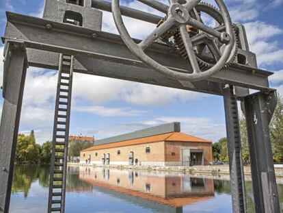 El Museo del Agua de Palencia, en la d&aacute;rsena del Canal de Castilla, obra de David Serrano y Maier V&eacute;lez.