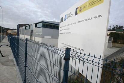 Factoría de Biomega en el polígono industrial de Boiro