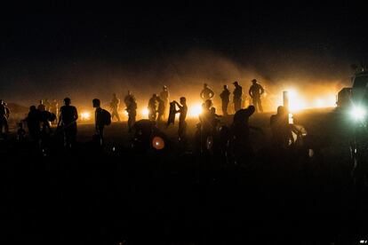 Los migrantes partieron de Sudamérica después de que el pasado 3 de agosto Washington ampliara los plazos para acogerse a un programa de protección temporal (TPS). Este programa solo afecta a los haitianos que ya se encuentran en territorio estadounidense.