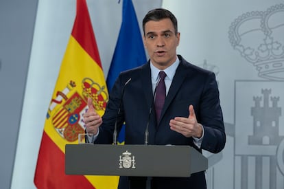 Prime Minister Pedro Sánchez on Saturday.