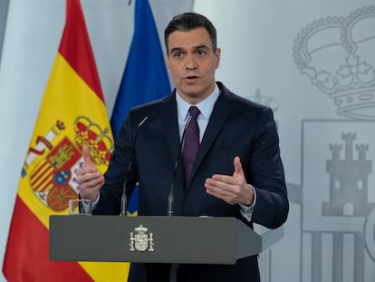 Prime Minister Pedro Sánchez on Saturday.