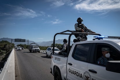 Accidente en la carretera a Puerto Vallarta