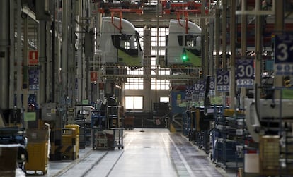 The Iveco factory outside Madrid.