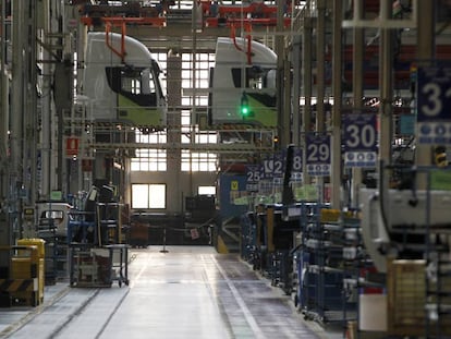 The Iveco factory outside Madrid.