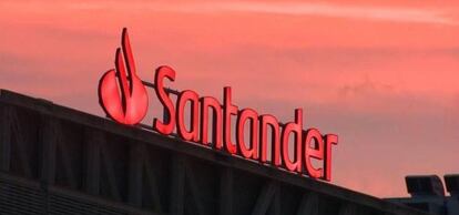 Logotipo de Banco Santander