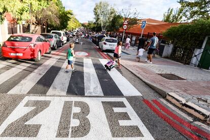 Zona de Bajas Emisiones en Rivas-Vaciamadrid (Madrid), el 8 de septiembre de 2022.