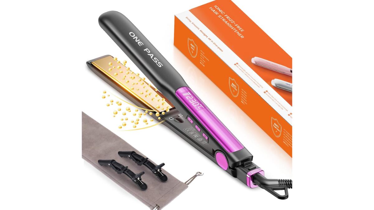 Plancha de pelo profesional.