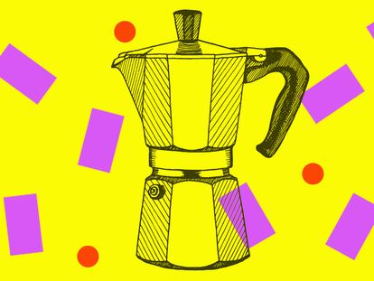 La Moka Express, una ética y una estética en sí mismas en torno al café.