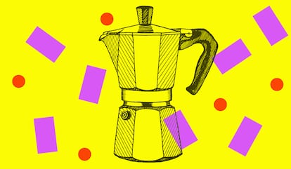 La Moka Express, una ética y una estética en sí mismas en torno al café.