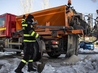 UME: una guerra sin tregua contra el hielo, en imágenes