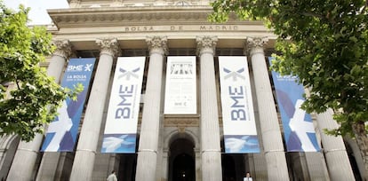 Palacio de la Bolsa de Madrid, sede de BME. 