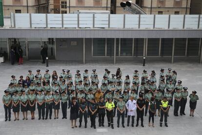 Foto de familia del acto.