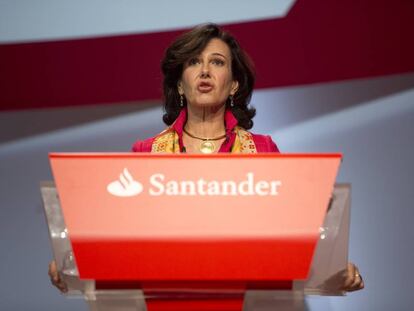 Ana Patricia Botin, presidenta del banco de Santander 