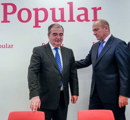 Ángel Ron, expresidente de Popular, y ex consejero delegado del banco.