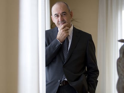 José María Ayala, presidente del ICO, en la sede del organismo.