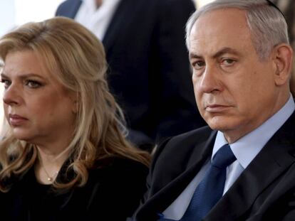 Sara y Benjam&iacute;n Netanyahu.