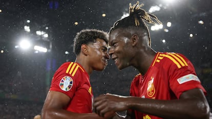 Lamine Yamal y Nico Williams EUROCOPA 2024