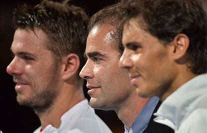 Wawrinka, Pete Sampras y Nadal.