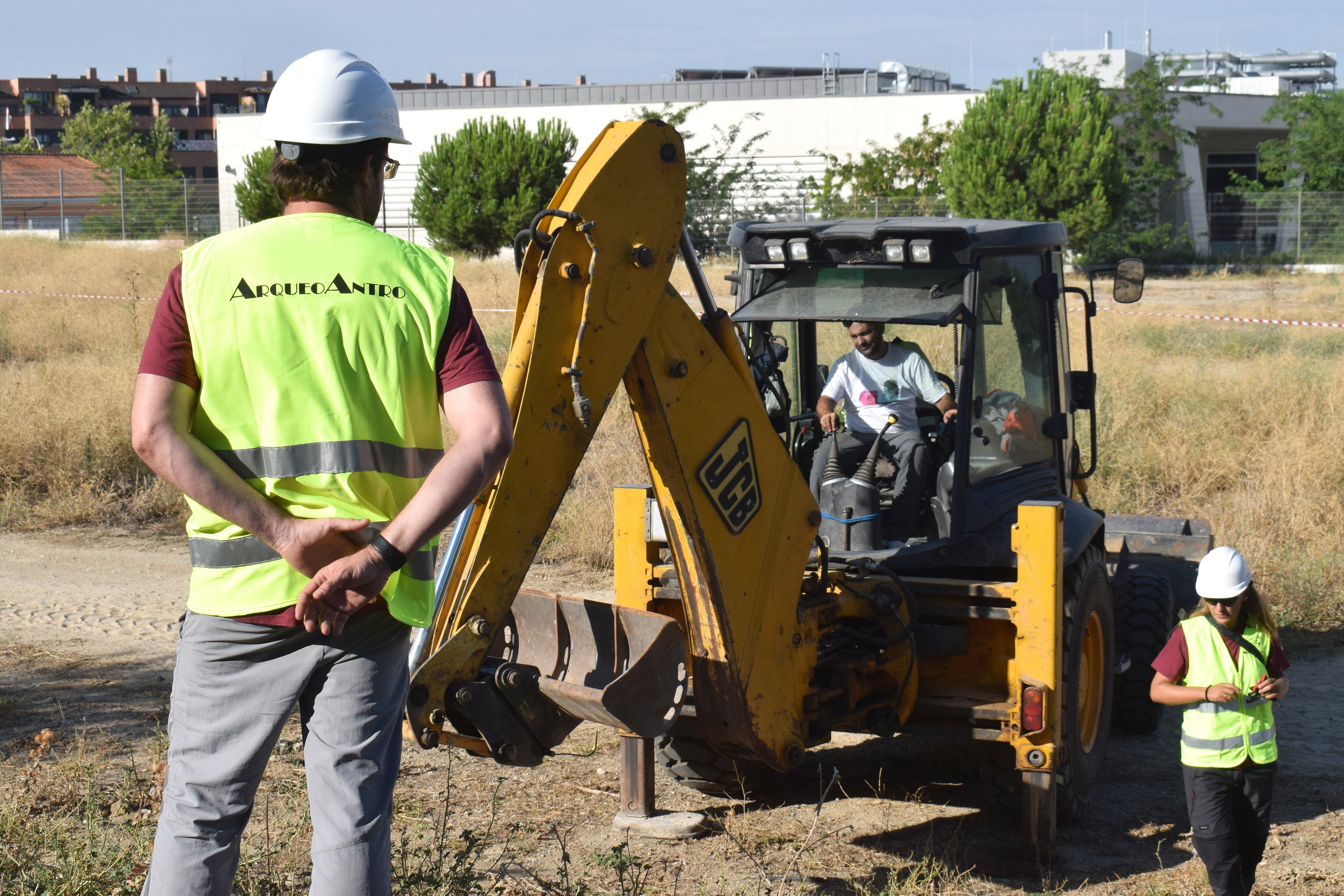 Las primeras excavaciones han comenzado justo en el punto donde se han detectado anomalías 