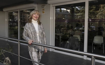 La catedrática María Teresa Arredondo, en la Universidad Politécnica de Madrid. 