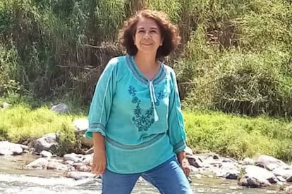 Lilia Gema, alcaldesa de San Mateo Pilas, Oaxaca.