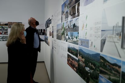 La exposición 'Lacaton & Vassal' que revisa la trayectoria de Anne Lacaton y Jean-Philippe Vassal, ganadores del Premio Pritzker 2021, en el Museo ICO de Madrid.