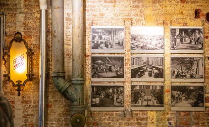 Detalle de la entrada del Chelsea Market, en el Meat­packing District de Nueva York.